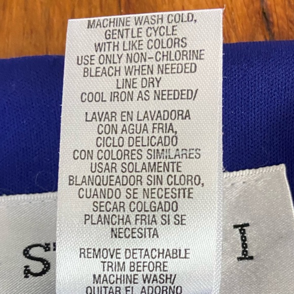 Studio 1 Lined Classic 2 Pc Top and Skirt Set, Beautiful Purple Color, Size 16W - Picture 4 of 9